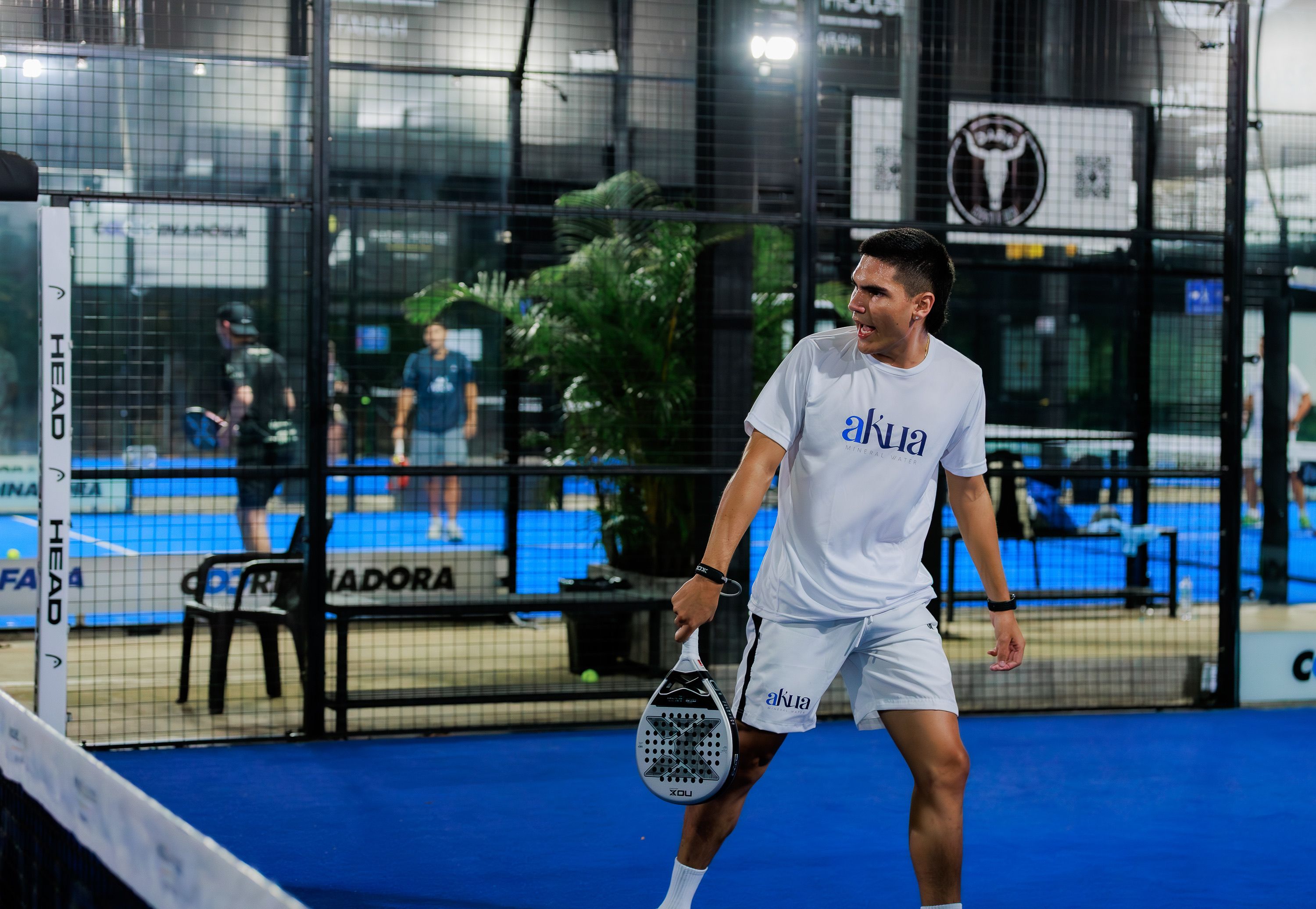 Action im Padelhaus Bremen