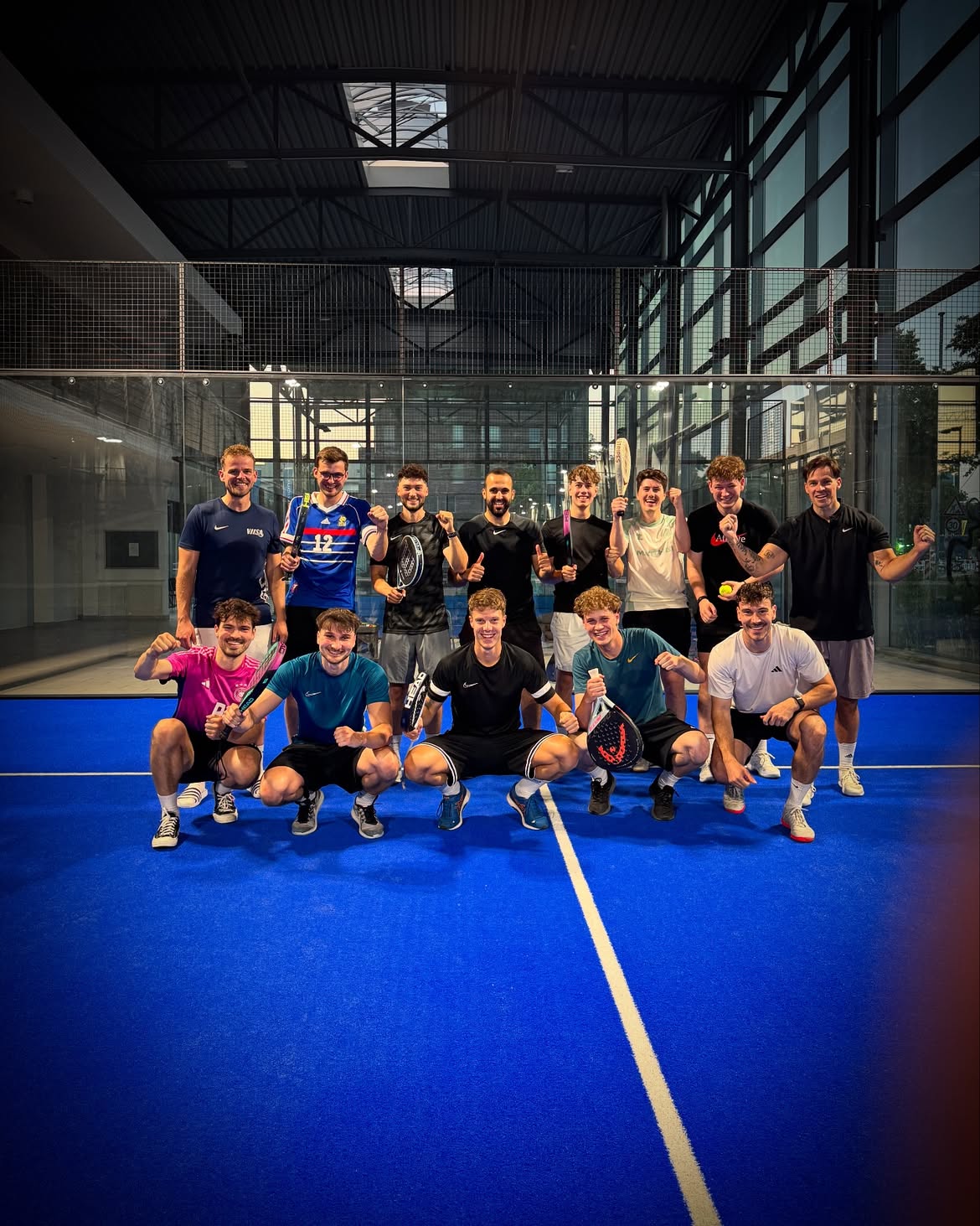 Spieler im Padelhaus Bremen